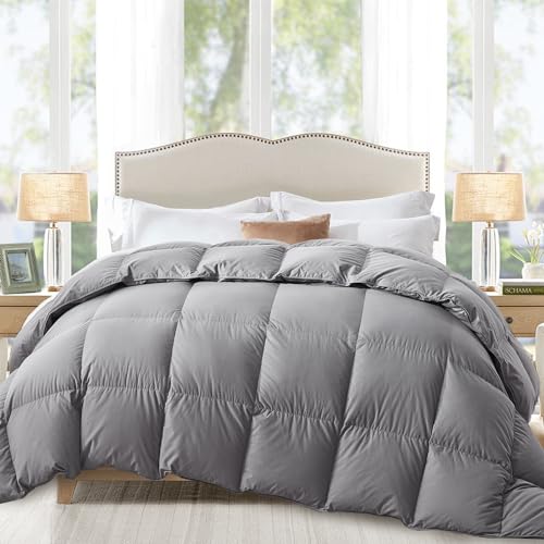 Globon Fluffy Down Comforter King Size - All Season Duvet Insert for Cozy Night's Sleep
| Globon Fluffy Down Comforter