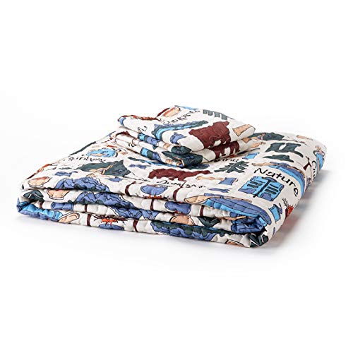 The Lakeside Collection Full/Queen Campsite Quilt Set for Retro Camping Enthusiasts
| Retro Camping Print 3-Pc. Full/Qu